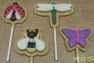 1307 Garden Bugs Chocolate or Hard Candy Lollipop Mold